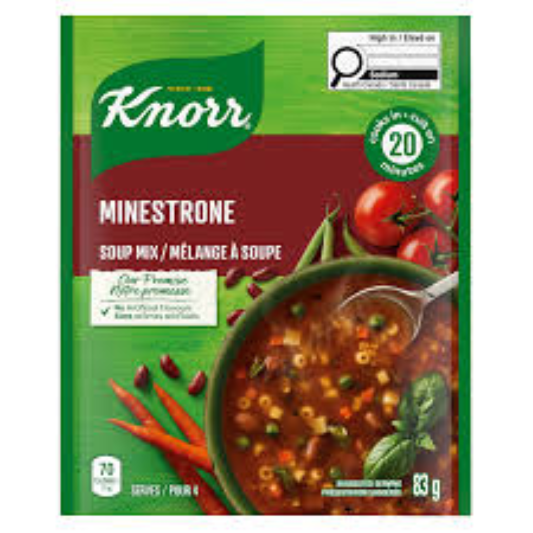 KNORR MINESTRONE SOUP 60G